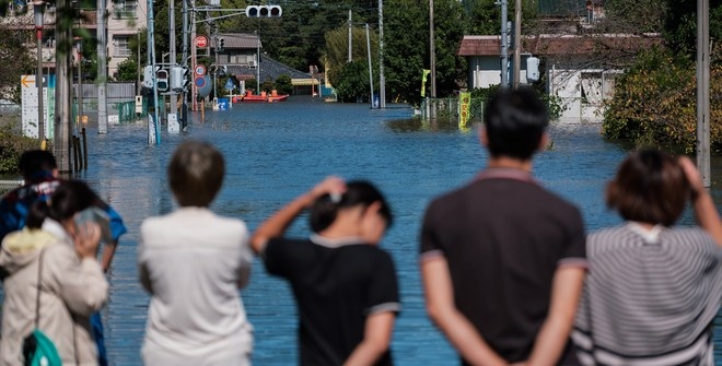 Жертвами тайфуна в Японии стали 66 человек