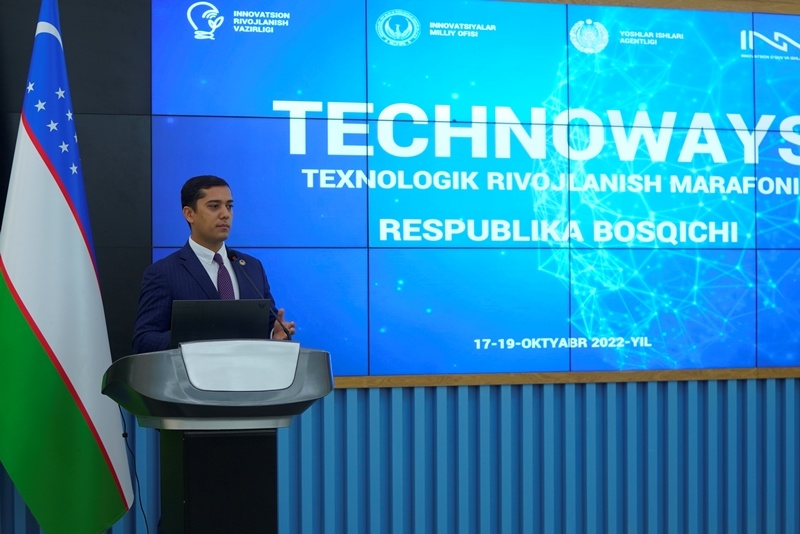 «TechnoWays» texnologik rivojlanish marafoni Respublika bosqichi o‘tkazilmoqda
