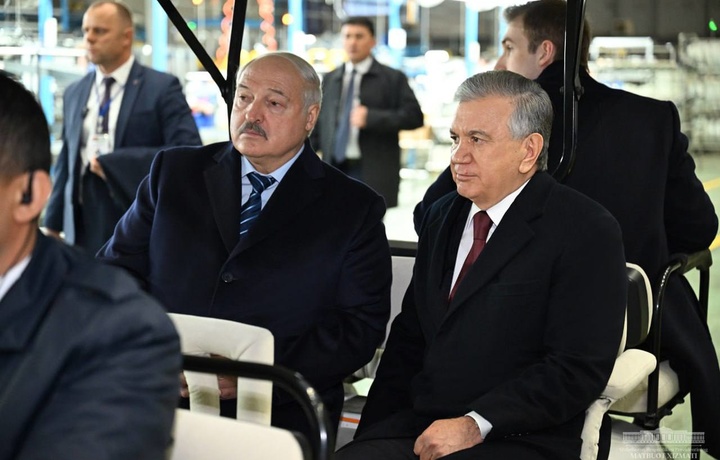 Mirziyoyev va Lukashenko Texnoparkka tashrif buyurdilar