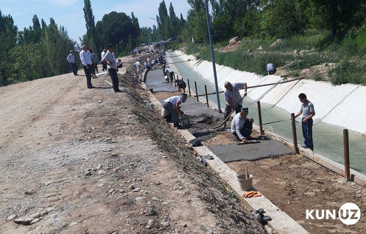 O‘qituvchilarga beton quydirgani xabar qilingan XTB mudiri ishdan bo‘shatildi