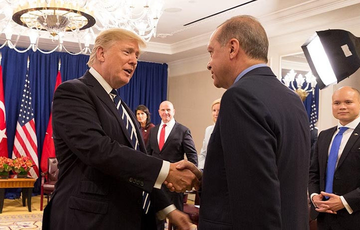 Эрдоган пригласил Трампа посетить Турцию в 2019 году