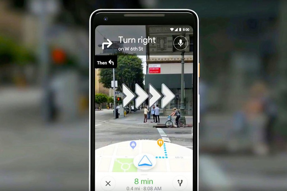 Как на смартфоне получить более удобную навигацию с дополненной реальностью (видео)