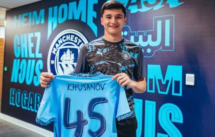 «Manchester Siti» Abduqodir Husanov transferini e’lon qildi