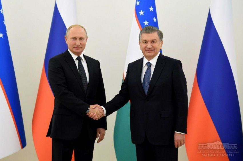 Шавкат Мирзиёев обсудил с Путиным актуальные вопросы международной политики