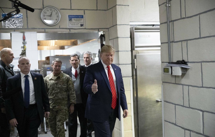 Трамп впервые прилетел в Афганистан с необъявленным визитом