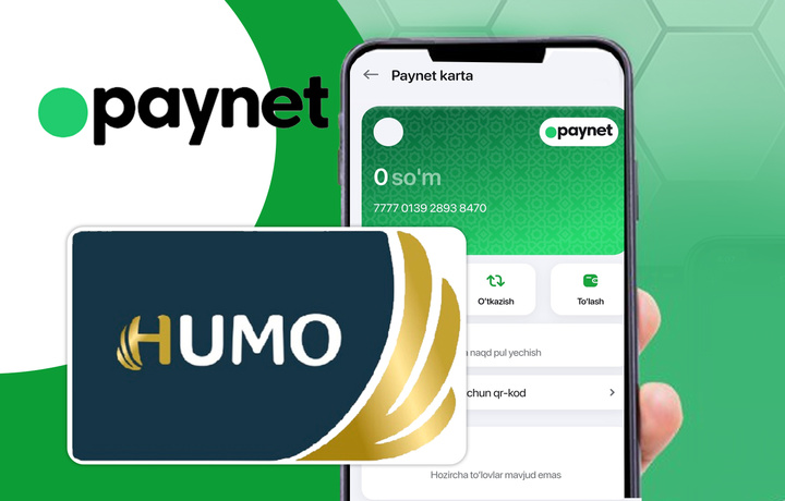 «Paynet» томонидан HUMO тўлов тизими сотиб олинди