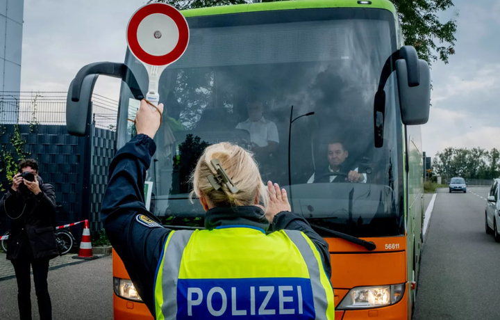Germaniya noqonuniy muhojirlar uchun chegaralarini yopadi