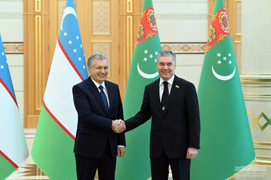 Turkmaniston yetakchisi Mirziyoyevni tug‘ilgan kuni bilan tabrikladi