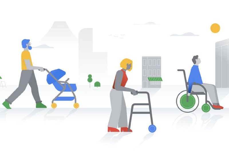 На Google Картах улучшилась видимость мест для людей в инвалидных колясках