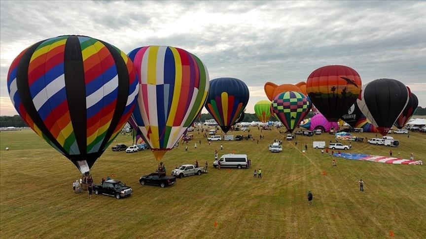 В Нью-Джерси начался фестиваль воздушных шаров (фото)