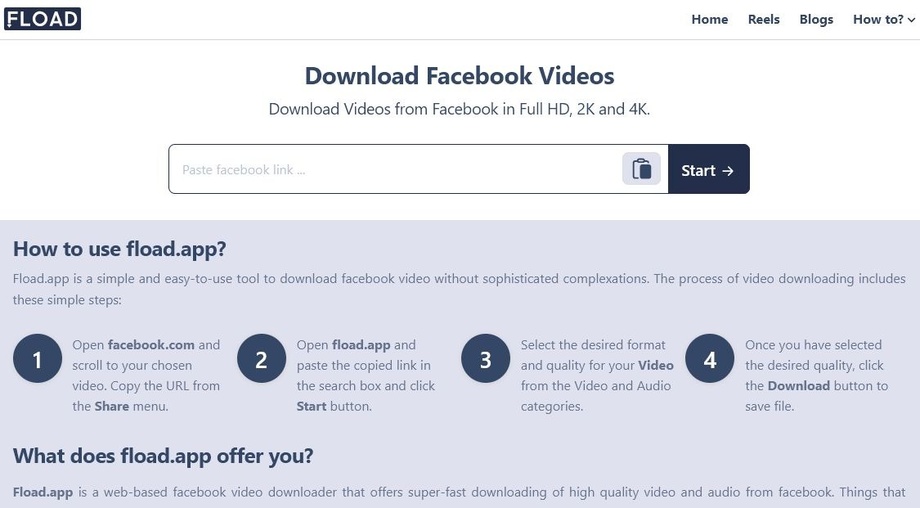 Как загружать видео с Facebook