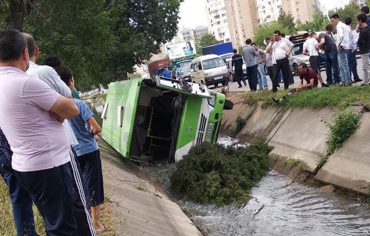 Avtobus ariqqa tushib ketdi. Buning uchun qancha tovon puli to‘lanadi?