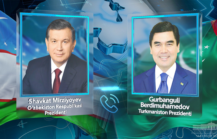 Shavkat Mirziyoyev yangi yil arafasida Turkmanistonga sim qoqdi
