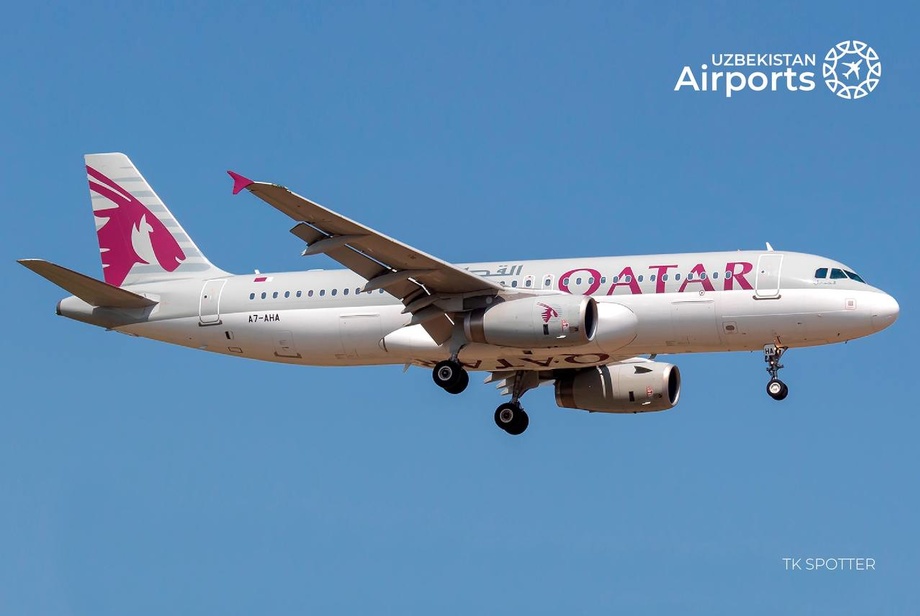 Катарская авиакомпания запускает прямые рейсы из Дохи в Ташкент