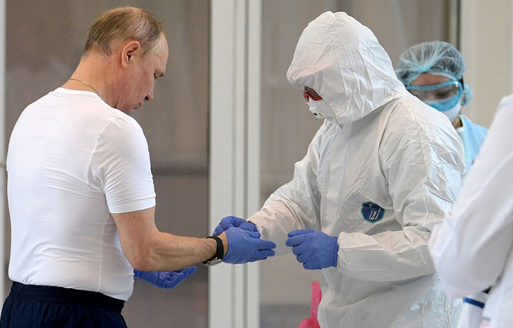 Путин саратонга қарши муолажа олгани айтилмоқда