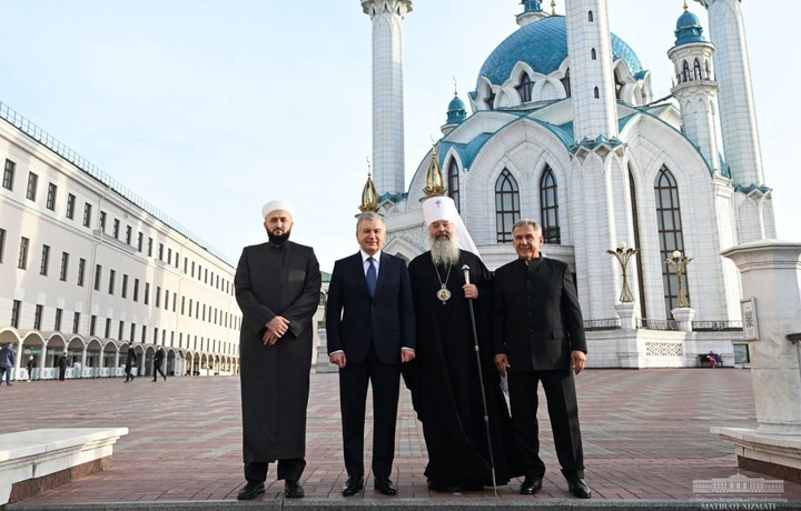 Mirziyoyev «Qozon Kremli» muzey-qo‘riqxonasida bo‘ldi