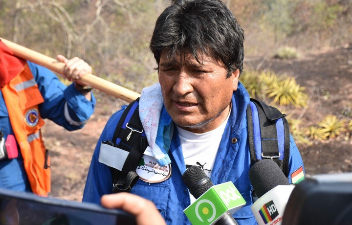 Боливия президенти ўрмонда адашиб қолди