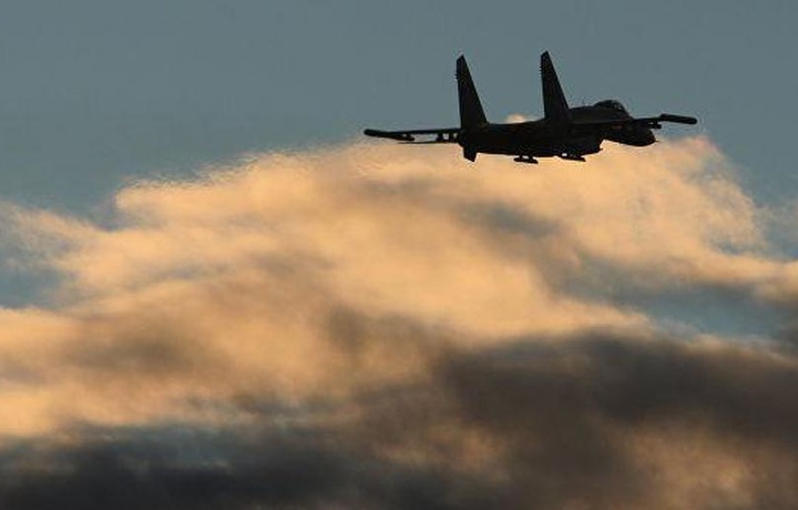Истребитель Су‐27 разбился на Украине. Пилот погиб
