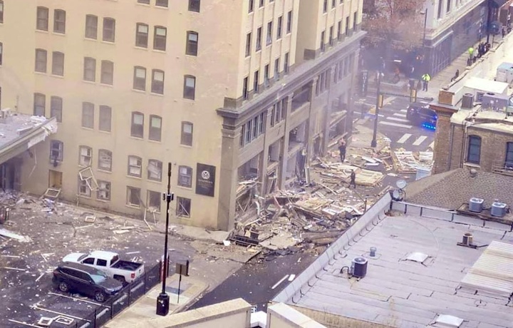 В Техасе произошел взрыв в отеле, пострадали десятки человек (видео)