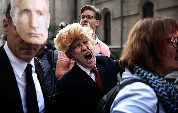 Нью-Йоркда Трампга қарши намойиш