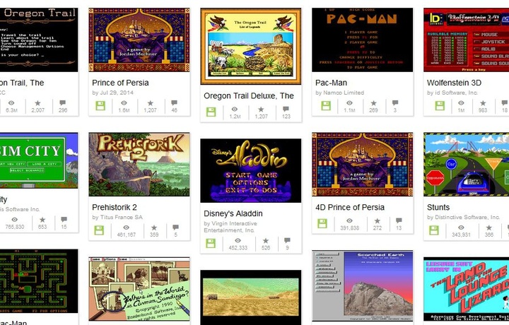 Игры 90-х стали доступны в браузере: Internet Archive выпустил 2 500 игрушек для MS-DOS