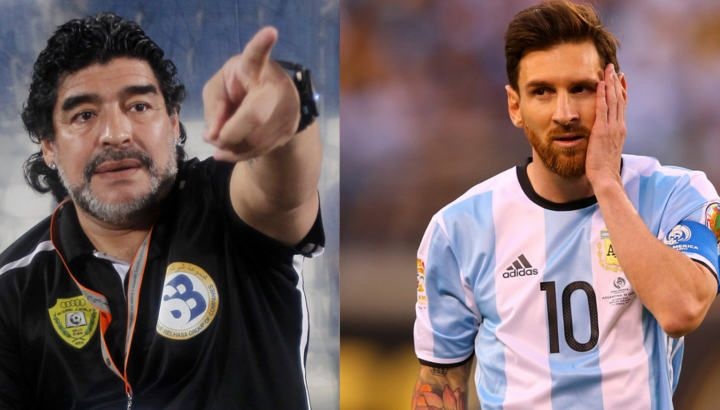 Maradona: «Messi Argentina terma jamoasi lideri emas»