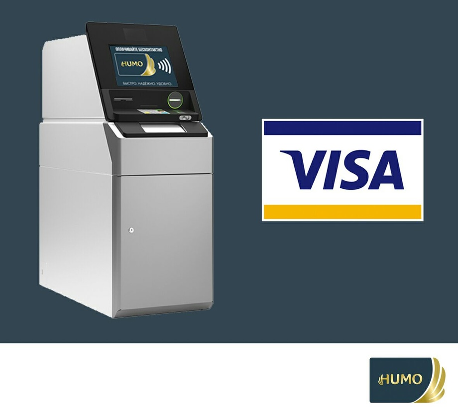 «HUMO» банкоматлари Visa карталарини қабул қилишни бошлади