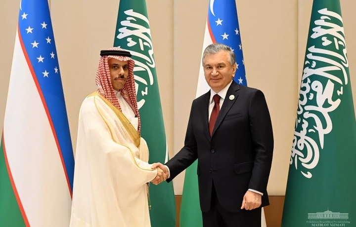 Shavkat Mirziyoyev shahzoda Faysal bin Farxon Ol Saudni qabul qildi