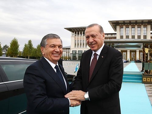 Mirziyoyevga Turkiya prezidentining salomini yetkazishdi