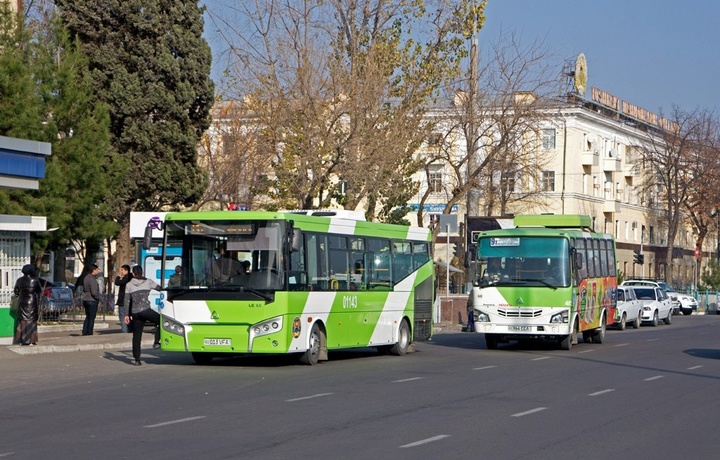 Nihoyat. Toshkentdagi avtobuslarda konditsioner ishlay boshladi